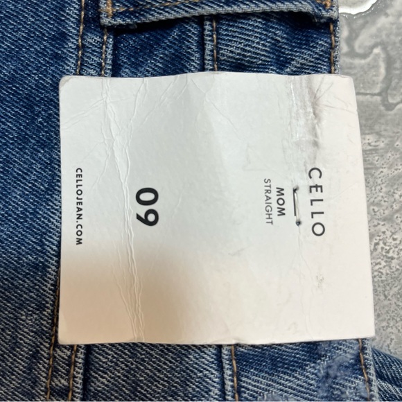 Cello Straight Mom Jeans Size 9 - Picture 2 of 8